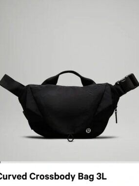 NEW 🖤 Lululemon Curved Crossbody Bag 3L